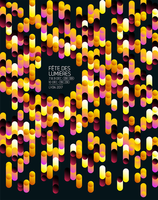 affiche fête des lumières